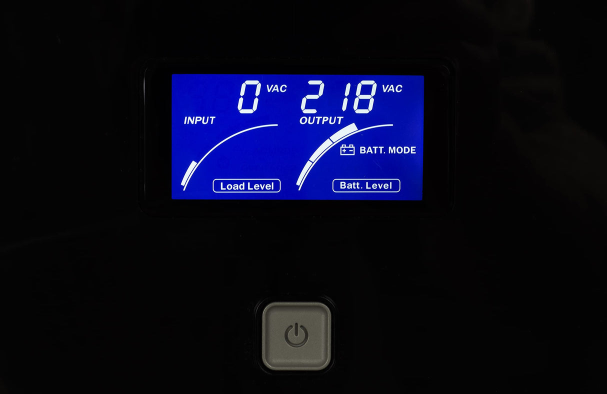 Lapara LA-ITR-1000SH Sistema de Alimentación Ininterrumpida SAI 1000VA 700W LCD Interactivo Sinusoidal