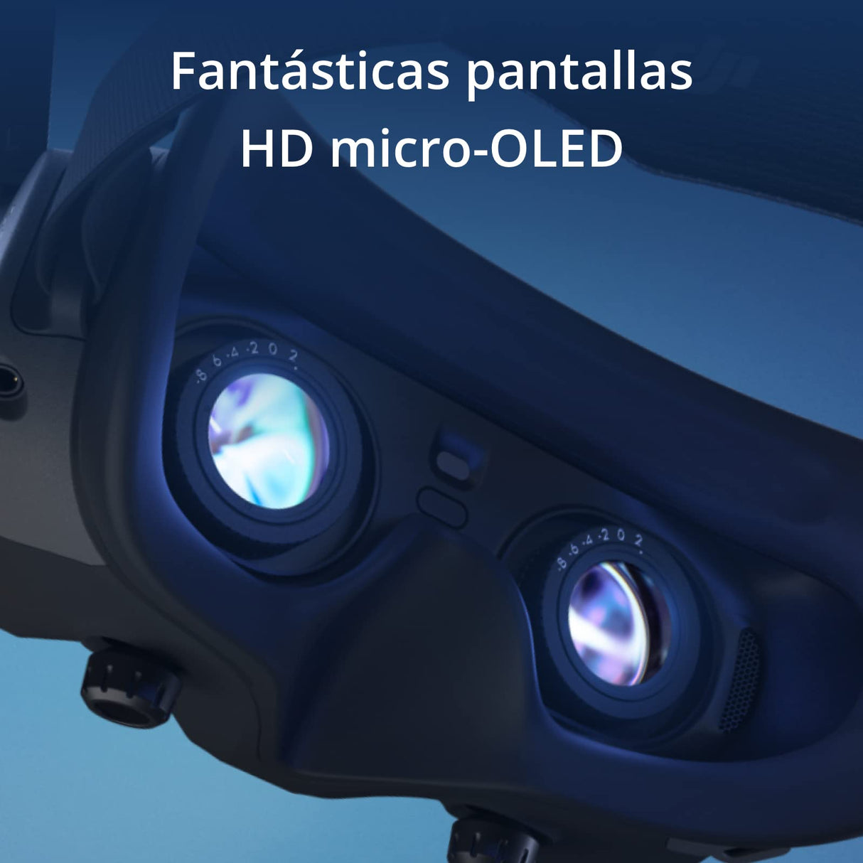 DJI Goggles 2 Pack de Movimiento, Gafas FOV para Dron, Pantallas Micro-OLED, Transmisión O3+ Baja Latencia