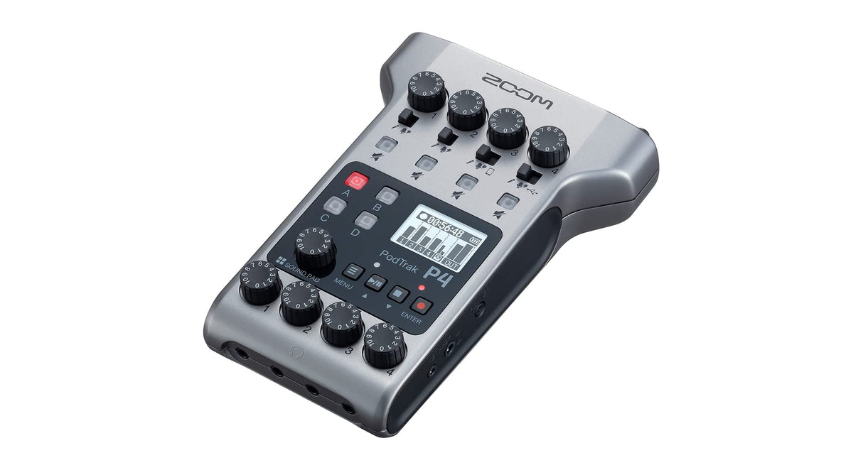 Zoom P4 PodTrak - Podcasting Mixer and Interface
