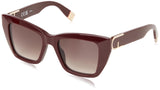 Furla, SUNGLASSES, SFU882-52-09FH, SHINY FULL BORDEAUX, Female