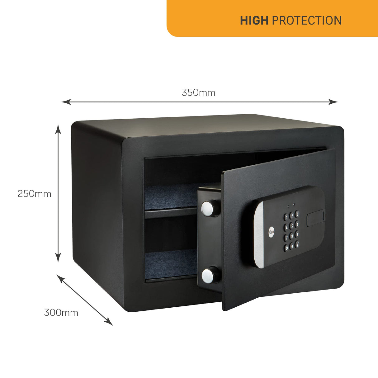 Yale-Caja Fuerte Smart YSS/250/EB1
