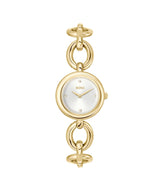 Boss Reloj con Movimiento de Cuarzo de Tres Manecillas para Mujer Colección Live con Correa de Acero Inoxidable Oro Amarillo Claro - 1502792