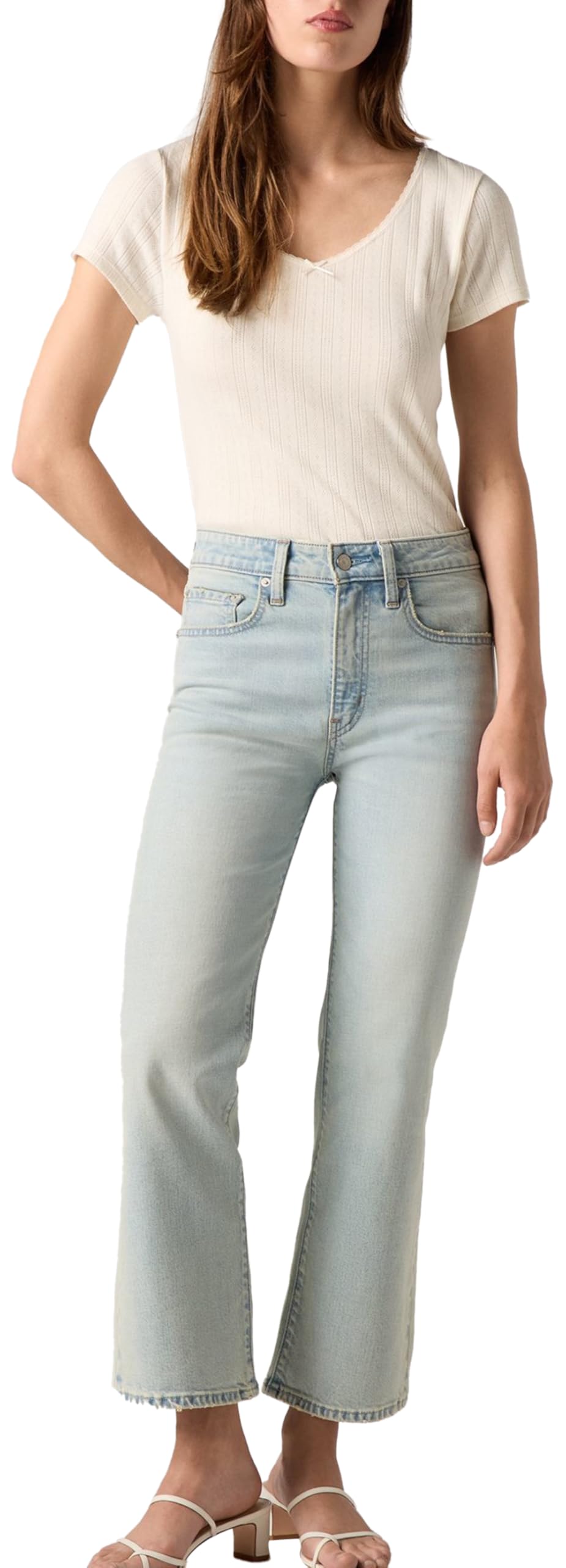 Levi's 725 Authentic Boot Jeans, Can You Kick IT, 26W / 31L Mujeres