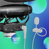 JOBY Wavo Pro Micrófono Profesional Direccional para Cámara, Reductor de Ruido Integrado y Montura de Choque con Tecnología Rycote, Micrófonos Dinámicos, Micrófono Profesional, Mirrorless, Youtuber