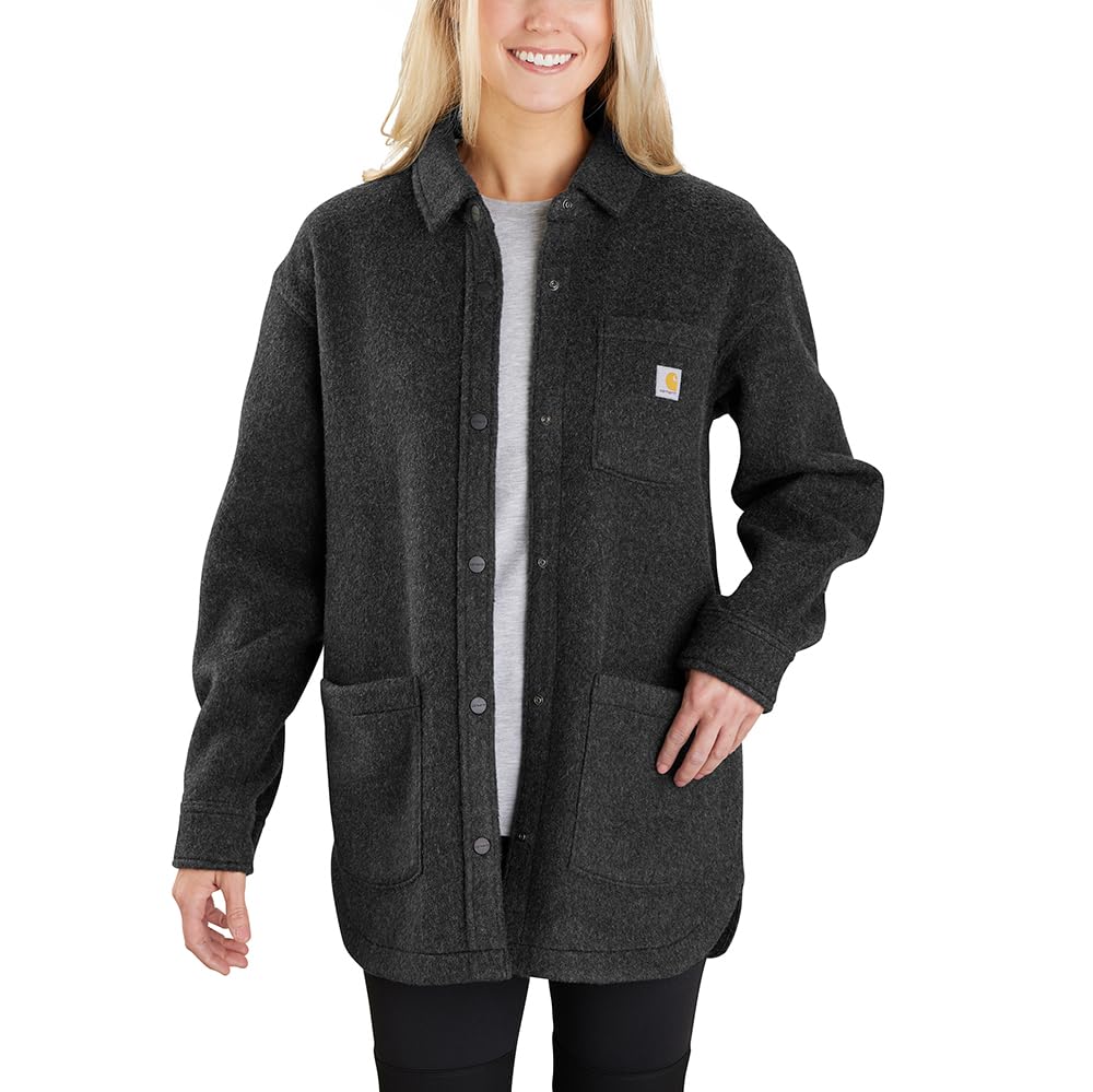 Carhartt Chaqueta de entretiempo para mujer, negro y marrón, L