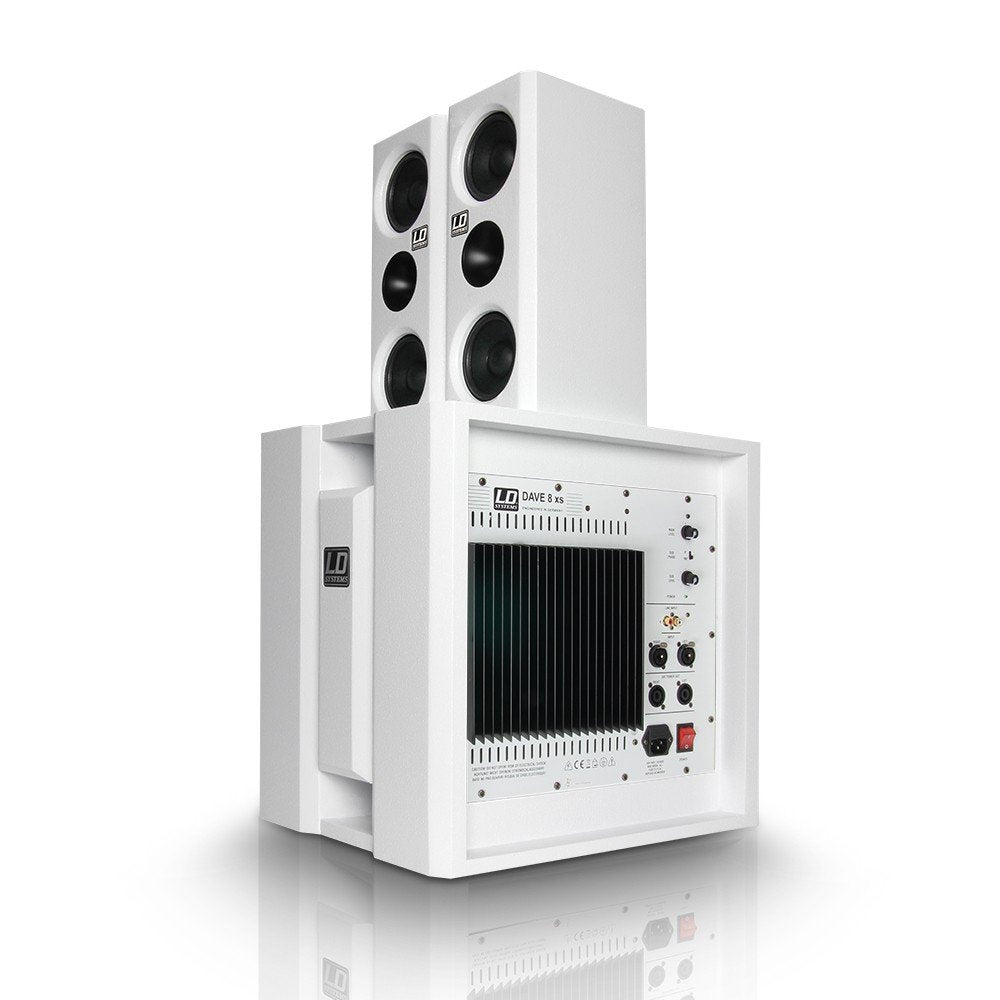 LD Systems LDDAVE8XSW - Equipo de altavoces, blanco