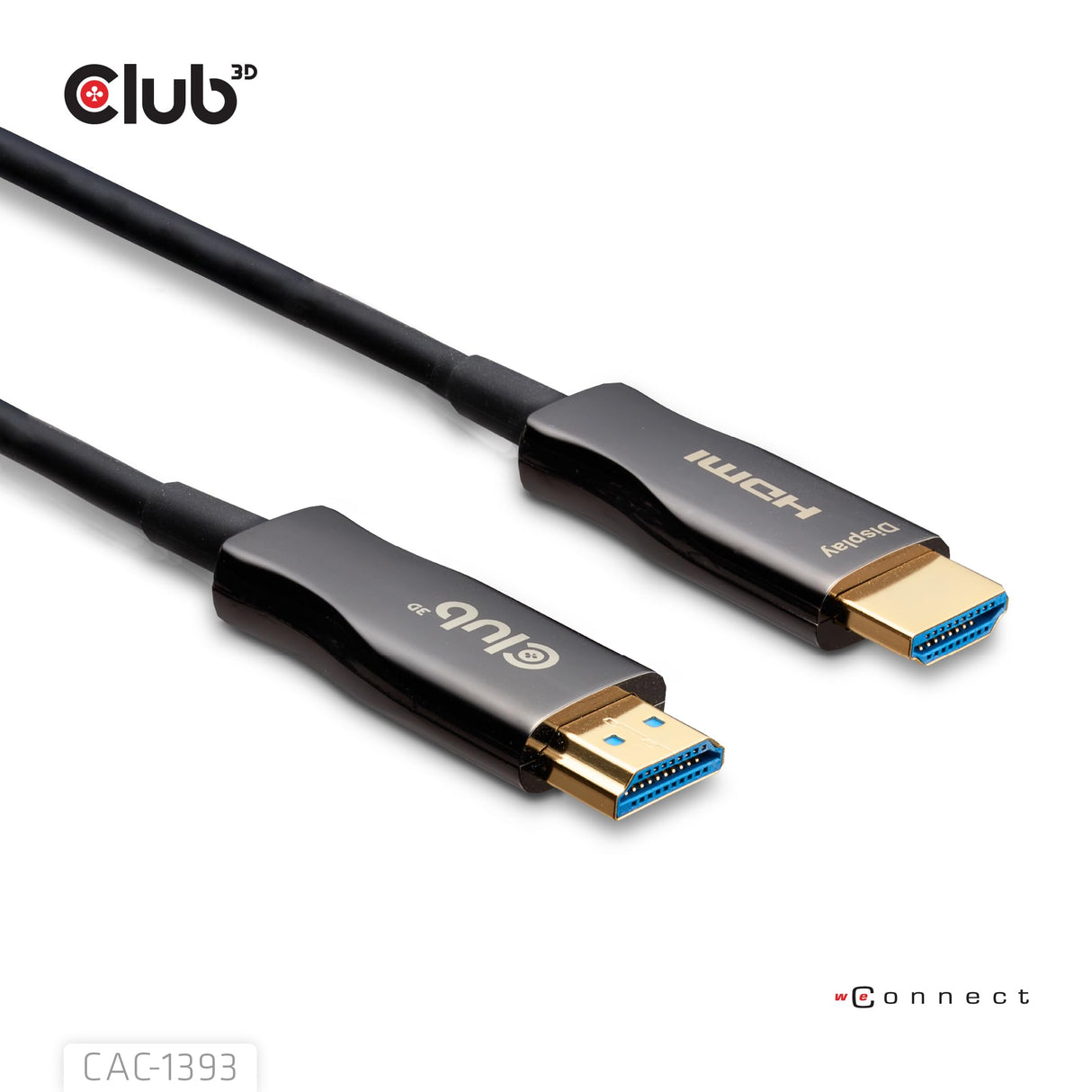 Club 3D CAC-1393 HDMI™ Hybrid AOC Cable 8K60Hz/4K120Hz 50m