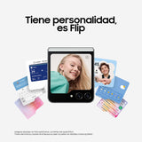 Samsung Galaxy Z Flip5, 256 GB + Cargador 45W - Teléfono Móvil Plegable con IA, Smartphone Android Libre, 8GB de RAM, Diseño Plegable, Beige (Versión Española)