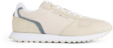 Tommy Hilfiger Runner Sneaker Hombre New Eva Summer Nylon Pop de Ante, Beige (Beige), 45