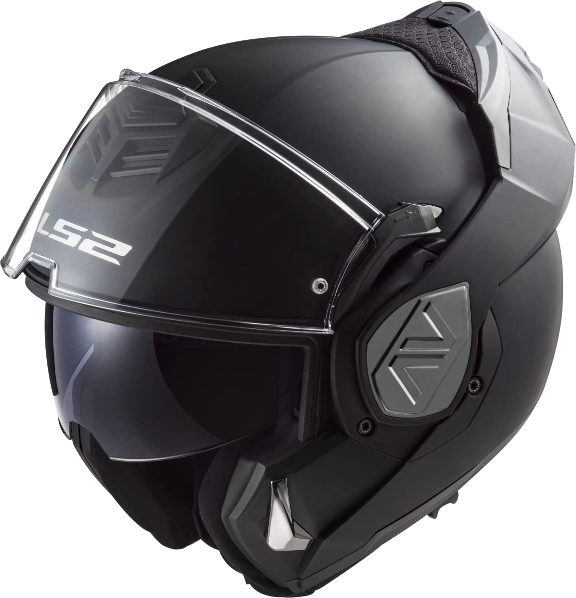 LS2, Casco Moto Modular ADVANT SOLID Matt Black, L