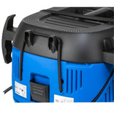 Nilfisk 107412103 - Extractor de polvo, 4500 l/min, 30 l, 1400 W, 230 V, color negro y azul