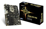 Placa Base para minería Biostar TB360-BTC Pro Core i7/i5/i3 (Intel 8ª y 9ª generación) LGA1151 Intel B360 DDR4 12 GPU