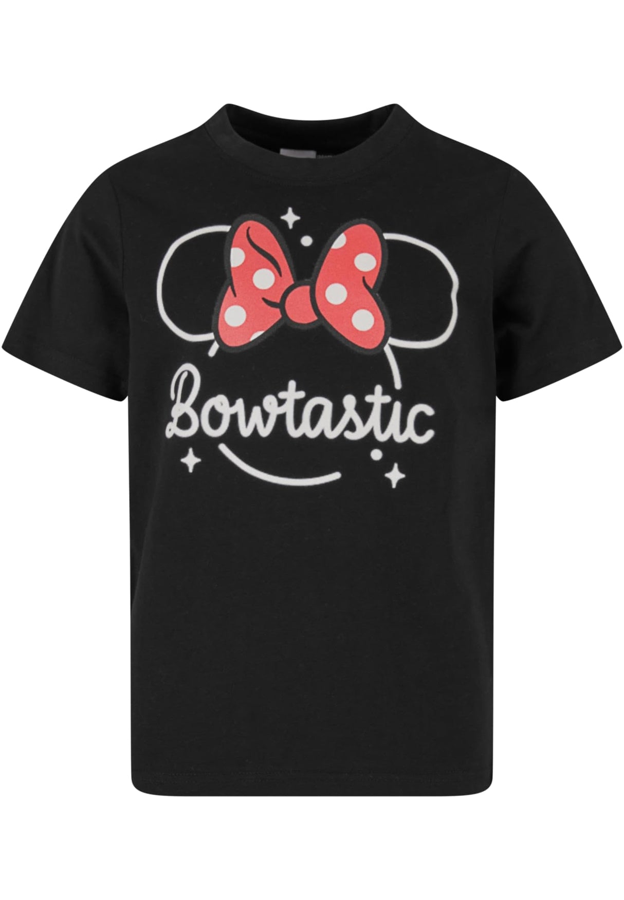 Mister Tee Mtk347a-t-shirt & Hoody 2 Pack-Minnie Mouse Camiseta, Negro y Negro, 122-128 para Niñas