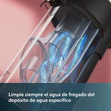 Philips Aspiradora sin Cable Wet & Dry Serie 7000, Aspira y Friega, Autolimpieza Automática, hasta 25 min de Autonomía y 180m2, 3 Modos de Limpieza, Gris Antracita/Champán (XW7110/01)