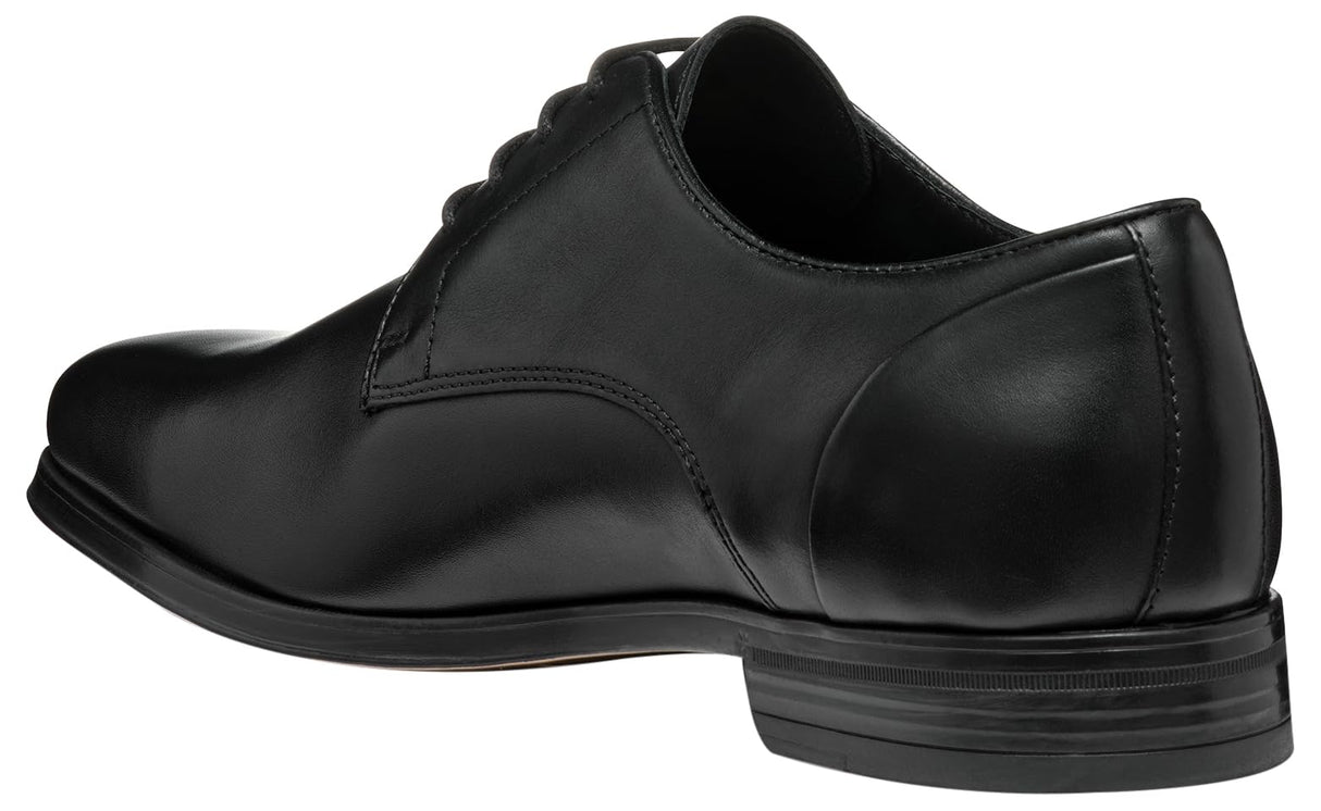 Geox U REZZONICO C, Oxford Hombre, Black, 41.5 EU