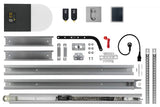 Schellenberg 60923 Motor Puerta Garaje basculante, 600 N, MAX, 868 MHz, 2X mandos a Distancia, Antracita, Smart Drive L/Superficie 10 m²