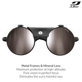 Julbo Vermont Classic Gafas de Sol, Negro/Negro, Talla única Unisex Adulto