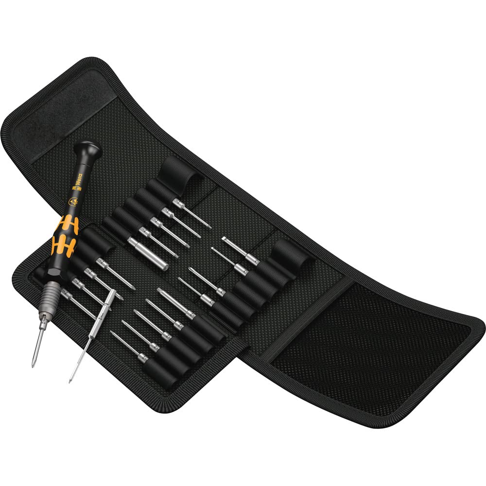 Poche pliante avec embouts de 44 mm de long Kraftform Kompakt Micro-Set ESD/21