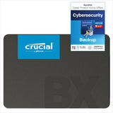 Crucial BX500 SATA SSD 2TB Interno 2.5", hasta 540MB/s, Compatible con Ordenador Portátil y de Sobremesa (PC), 3D NAND, Aceleración de Escritura dinámica - CT2000BX500SSD101
