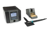 Quick TS1200 - Estación de soldadura ESD (120 W, incluye soldador con punta de cartucho de 1 mm y accesorios SMD, estación de soldadura para industria, laboratorio, escuela y hobby en 7 s a 350 °C)