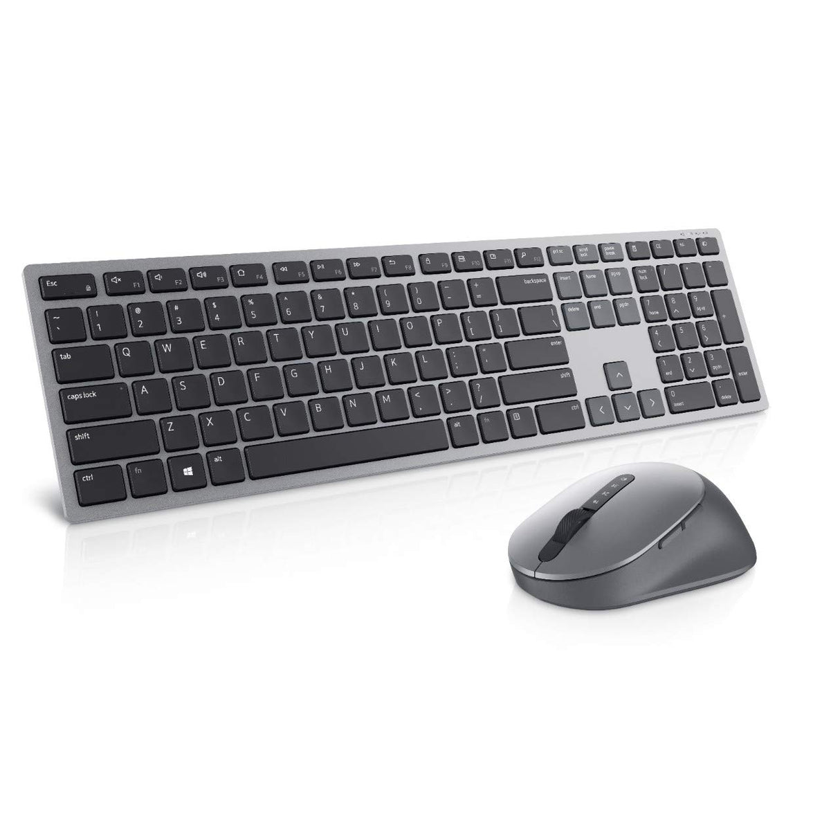 Dell Teclado y ratón inalámbricos multidispositivo Premier KM7321W, francés (AZERTY), negro