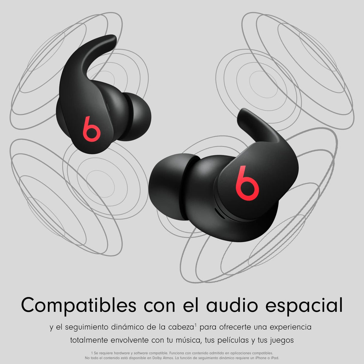 Beats Fit Pro – Auriculares intraurales Totalmente inalámbricos con cancelación del Ruido – compatibles con Apple y Android, Class 1 Bluetooth®, calificación IPX4, micrófono Integrado – Negro