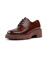 Camper Milah K201571, Zapatillas Mujer, Burgundy, 38 EU