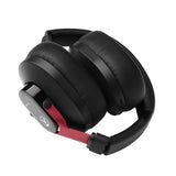 Austrian Audio Hi-X25BT Auriculares Bluetooth, Auriculares inalámbricos Profesionales (circumaurales, Almohadillas de Espuma con Memoria, Control táctil), Negro/Rojo