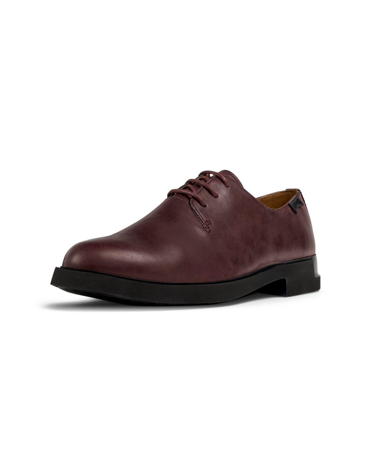 Camper Iman K200685, Zapatos con Cordones Mujer, Borgoña 033, 38 EU