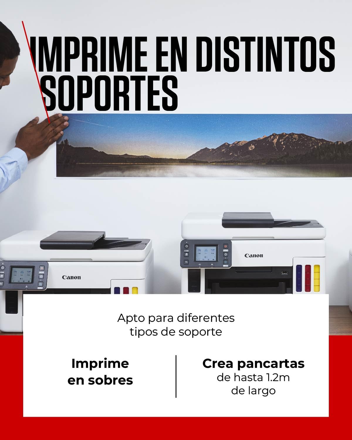 Canon MAXIFY GX7050 – Impresora Multifunción MegaTank a Color, Copiadora, Escáner, Fax A4 | Casa y Oficina | Wi-Fi, Ethernet, USB | Inyección de Tinta