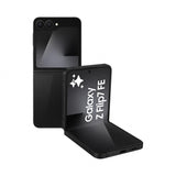 Samsung Galaxy Z Flip7 FE 128GB - Teléfono con IA, Diseño Plegable, Pantalla Frontal Amplia, Cámara 50MP, Memoria 8GB, Batería 4000 mAh, Garantía 3 Años + 1 año Extra, Negro (Versión Española)