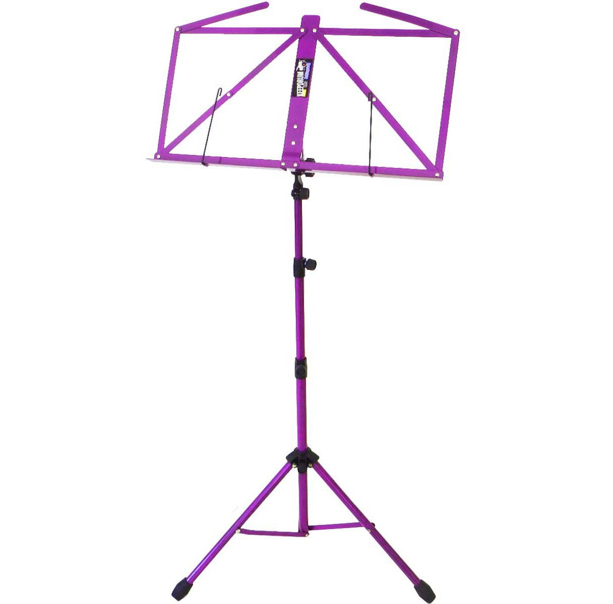 Keepdrum MUS3 FL - Atril para partituras (incluye funda y 4 pinzas), color lila