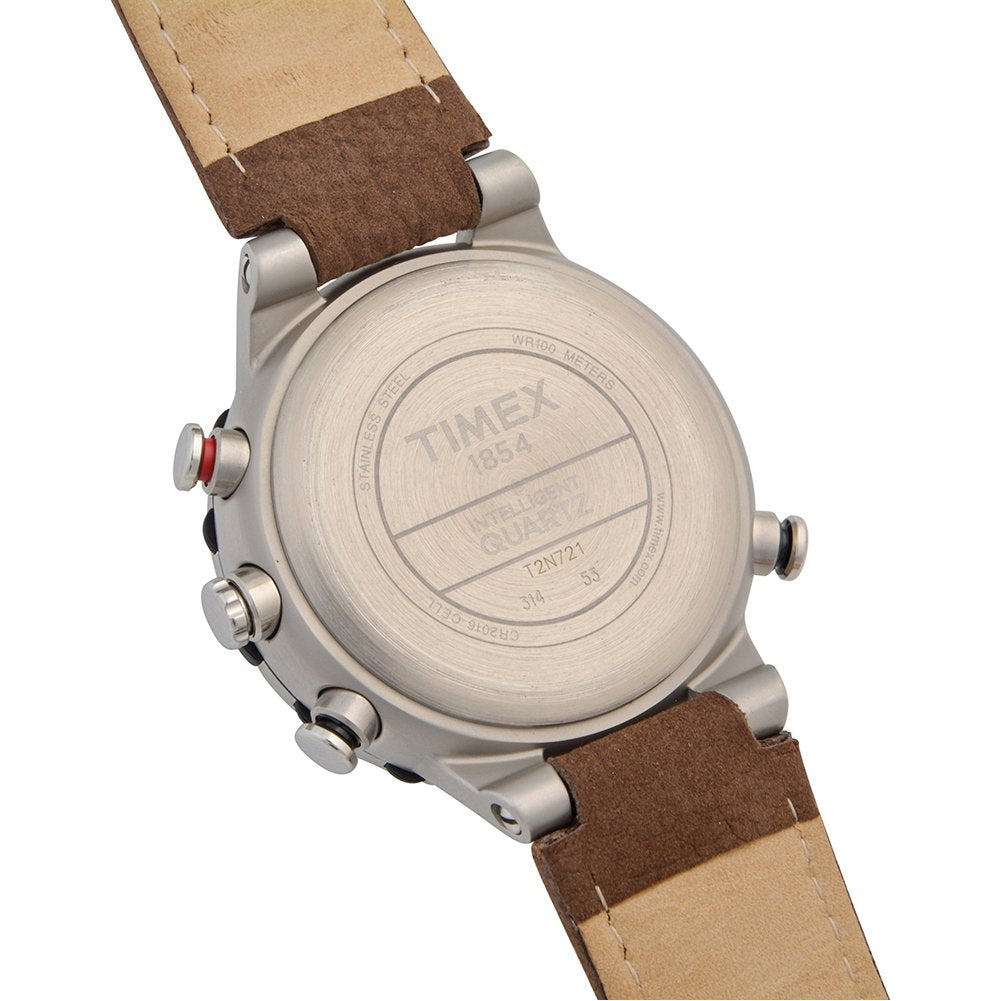 Timex Intelligent Quartz Tide-Temp-Compass - Reloj de 45mm para hombre T2N721