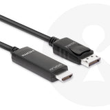 CLUB3D CAC-1087 DisplayPort 1.4 a HDMI 4K120Hz o 8K60Hz HDR10 Cable 3m St./St.