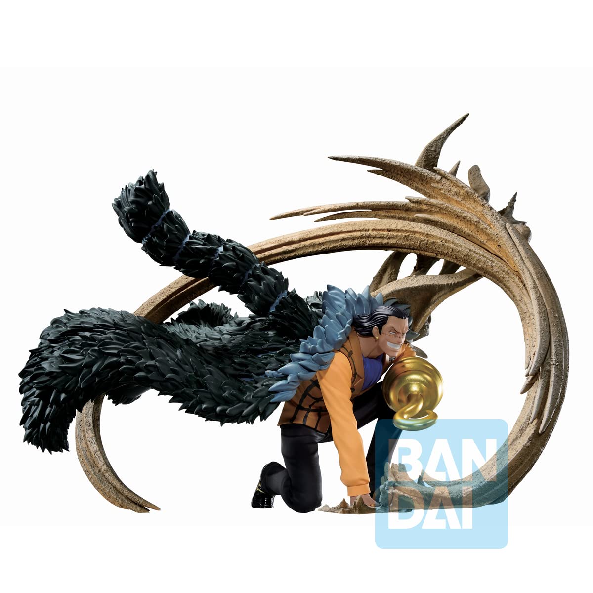 Bandai - Ichibansho Crocodile Duel Memories One Piece, Bandai Spirits Figure