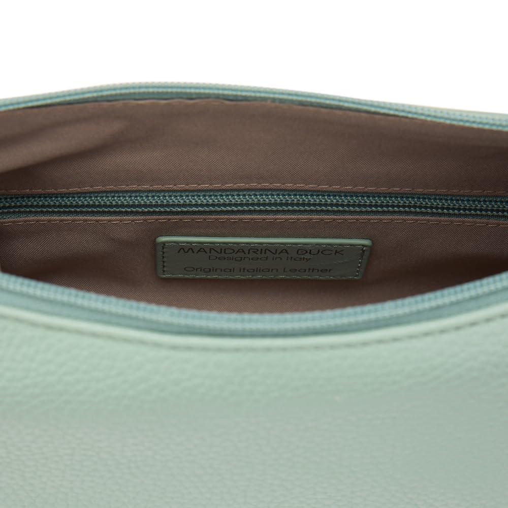 Mandarina Duck Mellow Leather Hobo, Mujeres, Iceberg Green