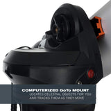 Celestron 31150 LCM 114 Series: telescopio reflector newtoniano computerizado, plata
