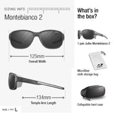 Julbo MONTEBIANCO 2 Gafas, para Hombres, Negro, Talla única