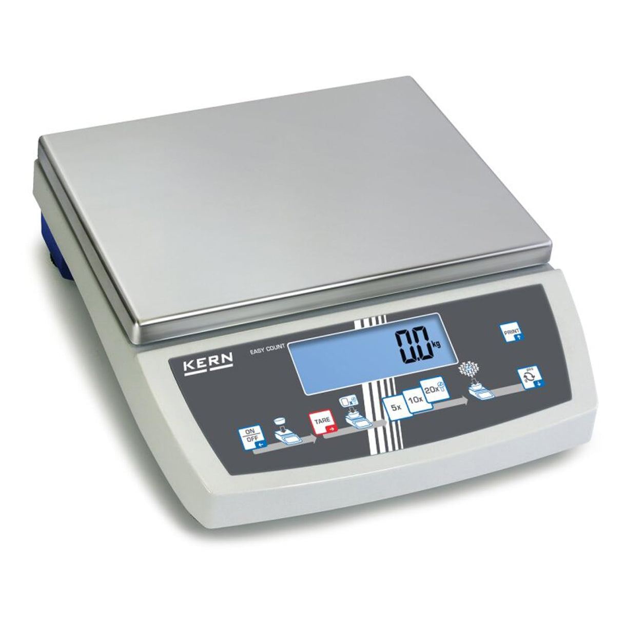 Kern CKE 16K0.1 - Báscula de precisión con precisión de laboratorio, rango de pesaje [máx]: 16 kg, legibilidad [d]: 0,1 g, lineal: 0,3 g, peso de la pieza pequeña: 0,1 g, peso de la pieza pequeña: 0,1 g, peso de la pieza: 0,1 g, placa de pesaje: 340 x 240