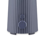 Alessi Plissé MDL13 G - Espumador de Leche de Inducción Multifunción, en Resina Termoplástica, Jarra en Acero Inoxidable, Enchufe Europeo, 600 W, 35 cl, Gris