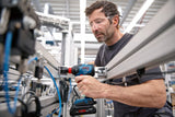 Bosch Professional 18V System GDX 18V-210 C - LLave de impacto a batería (Brushless, 210 Nm, Connectivity, 2 baterías ProCORE x 4.0Ah, en L-BOXX)