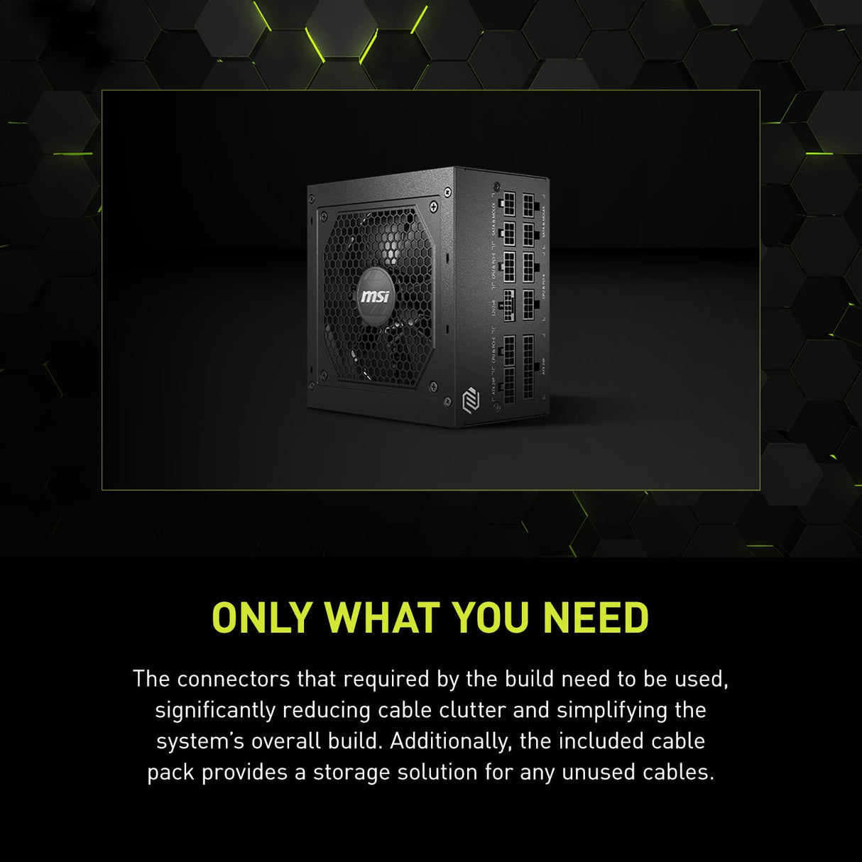 MSI mag 850W Fuente de alimentación 80 Plus Gold - ATX 3.0 PCIe 5.0 Ready - 12VHPWR [mag A850GL PCIE5]