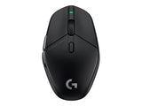 Ratón inalámbrico Logitech G303 Shroud Edition para juegos - Tecnología inalámbrica LIGHTSPEED - Sensor HERO 25K - 25600 DPI - 75 gramos - 5 botones - PC - Negro