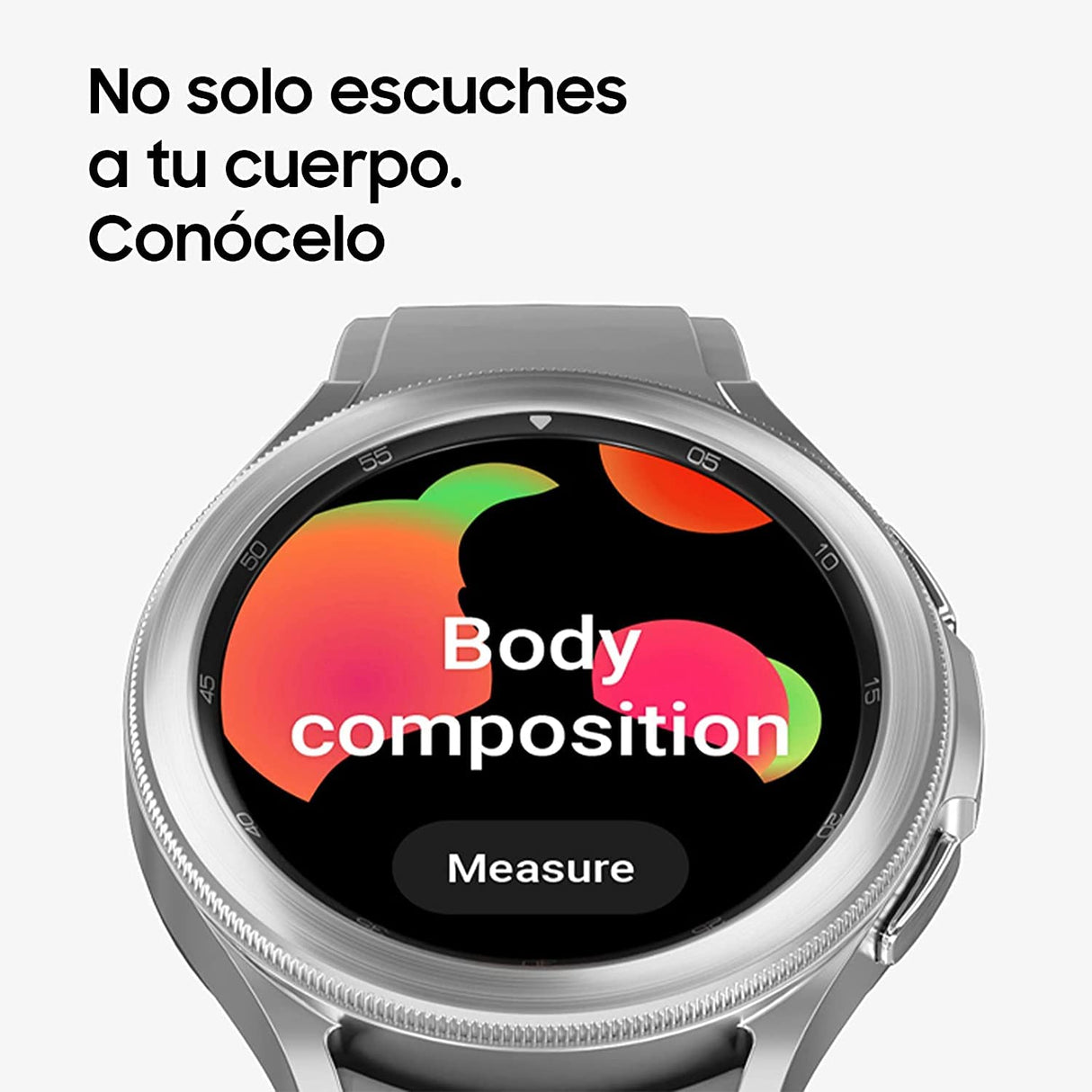 Samsung Galaxy Watch4 Classic – Smartwatch, Bisel Giratorio, Control de Salud, Seguimiento Deportivo, LTE, 42 mm, Color Plata (Version ES)