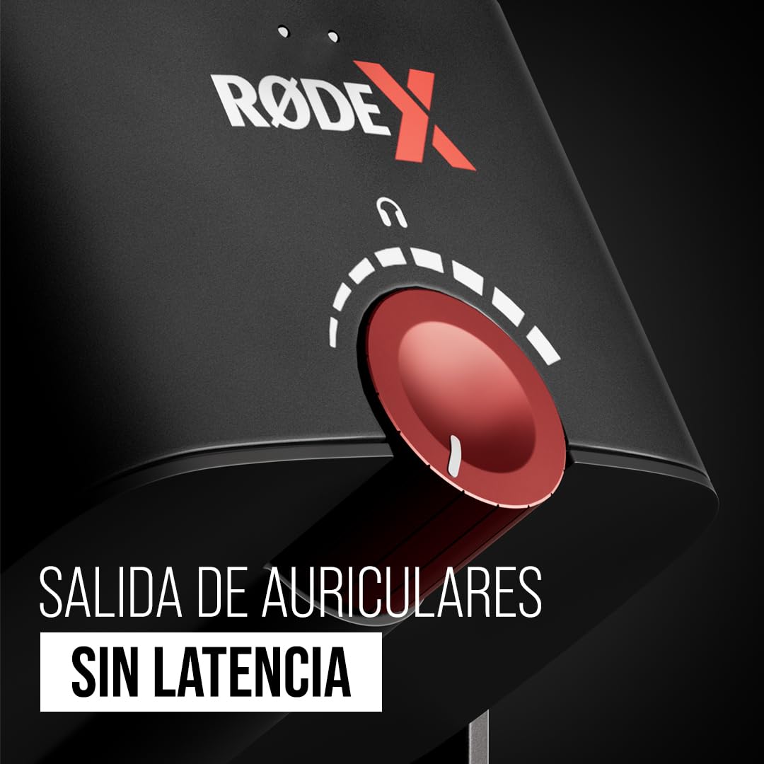 RØDE XCM-50 Micrófono de condensador USB profesional RØDE X XCM-50 y solución de mezcla virtual para streamers y jugadores