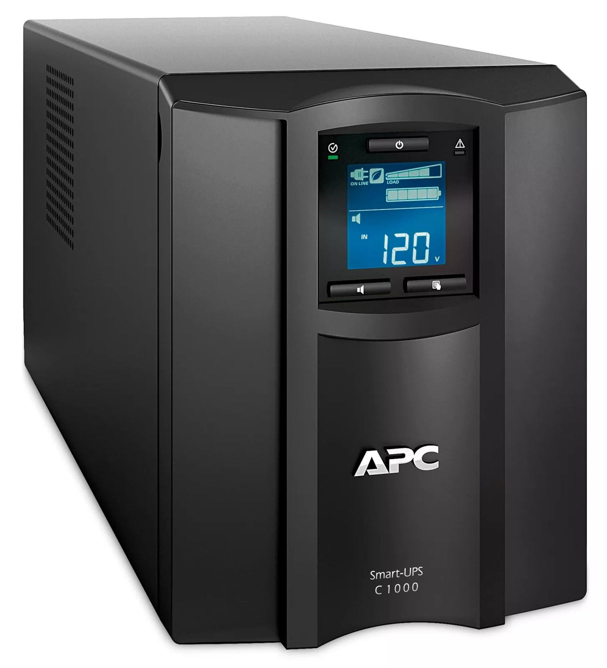 Schneider Electric SMC1000IC SAI Inteligente UPS C de APC de 1000 VA, LCD, 230V con SmartConnect, 43.9cm x 21.9cm x 17.1cm, Negro