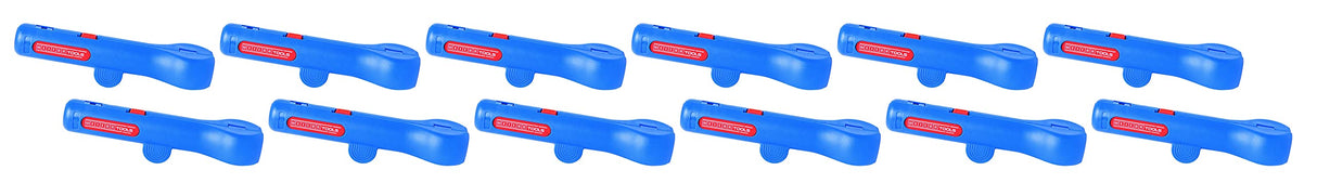 WEICON Tools Nº 13 - Pelacables redondos (12 unidades, para cables redondos y húmedos de 6-13 mm de diámetro)