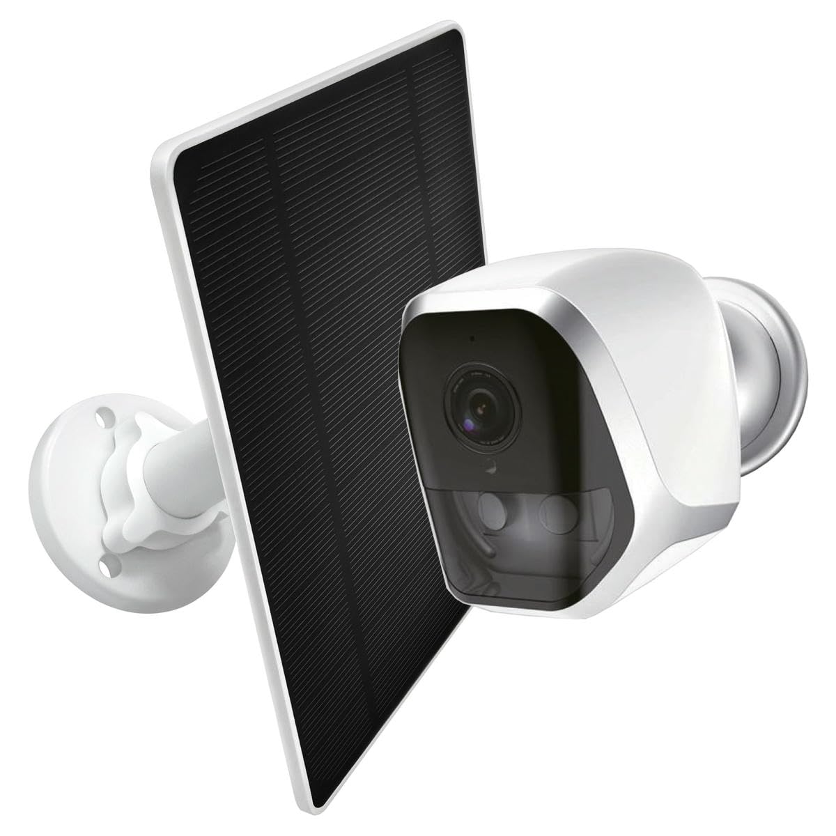 Brightium Cámara Smart WiFi Exterior IP65 con Panel Solar, Ideal para vigilancia remota y protección de Espacios al Aire Libre.