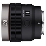 Samyang Lente de Enfoque automático Cine de Marco Completo de 35 mm T1.9 para Sony E (SYCAF35-NEX)