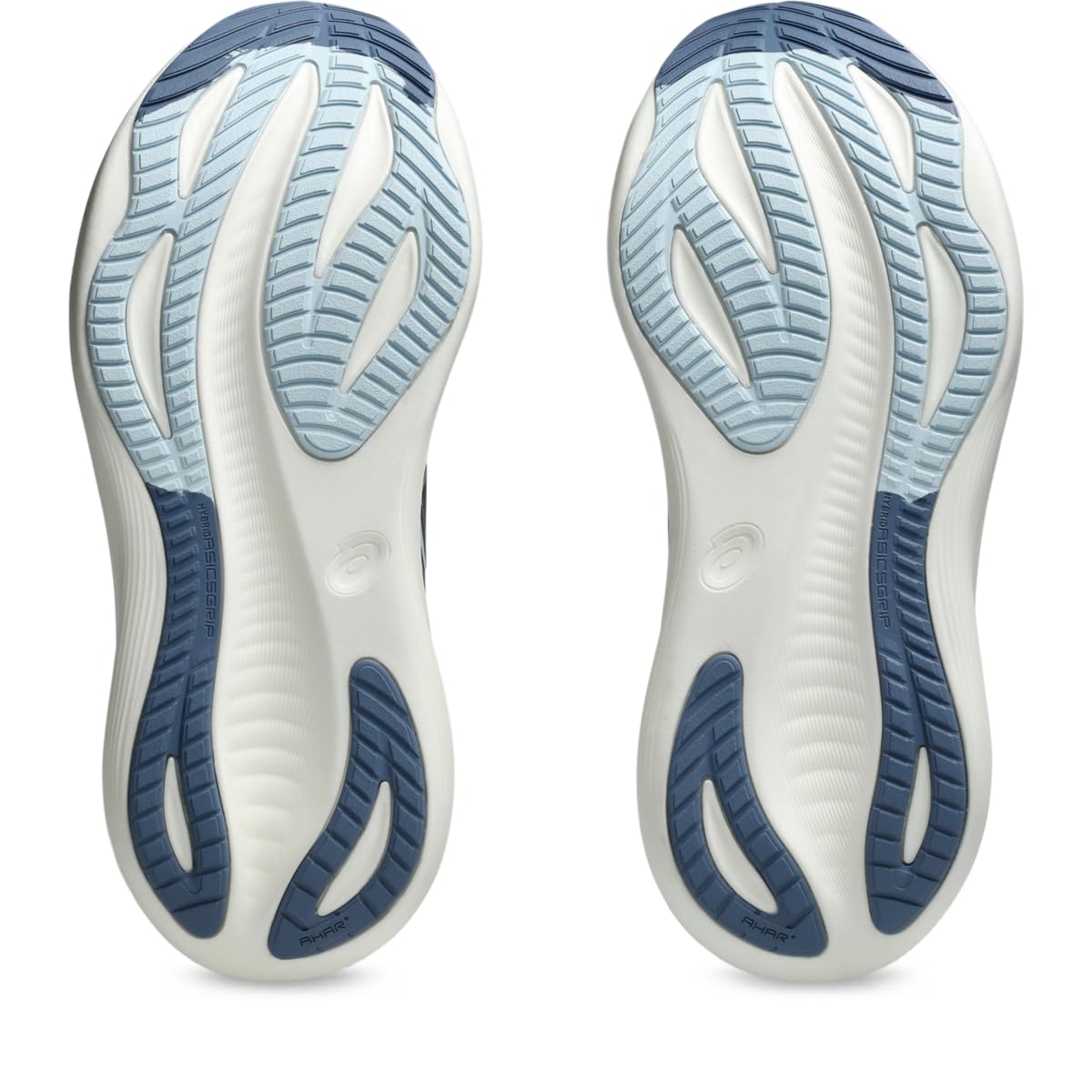 ASICS Tenis de Correr Gel-Nimbus 27 para Mujer, Niebla índigo/Gris frío, 40 EU